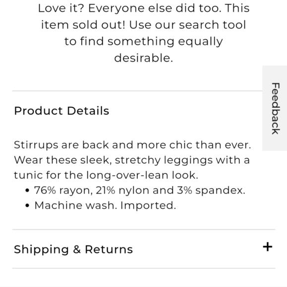 CHICO'S Black Ponte Pants with Stirrups 8 - Picture 4 of 15